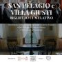 Villa Giusti con il Castello di San Pelagio